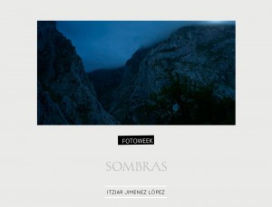 Fotoweek - Sombras : Itziar Jimenez López © moversinmover